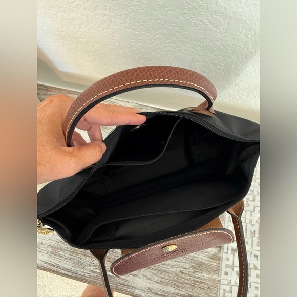BRAND NEW Longchamp Le Pliage tote in small - black - Picture 11 of 16
